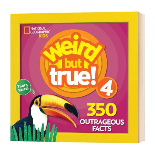 美国国家地理儿童百科 世界真奇妙系列4 英文原版 National Geographic Kids Weird But True 妙趣科学真相真的好奇怪 英文版书籍 商品图1