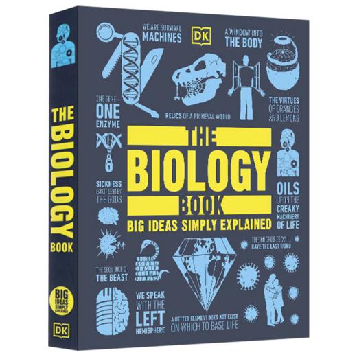 DK生物百科 英文原版 The Biology Book 青少年课外英语阅读 英文版 进口英语书籍 商品图1