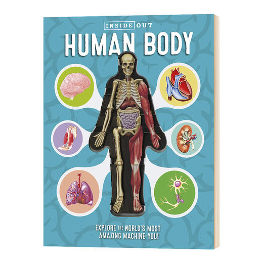 人体科学 英文原版 Inside Out Human Body 英文版 少儿英语科普百科绘本 进口原版书籍 商品图0