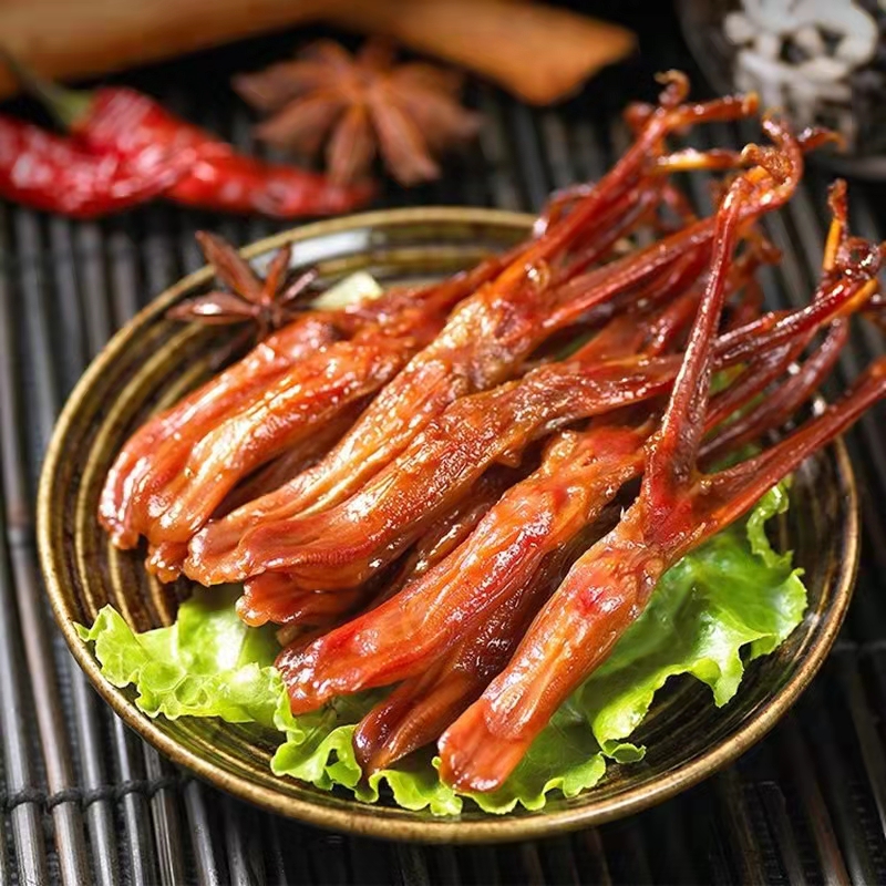 【活动商品券免费兑换】精品鸭舌混合口味12根装（6小包）