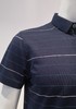 稻草人男装翻领条纹短袖T桖 商品缩略图2