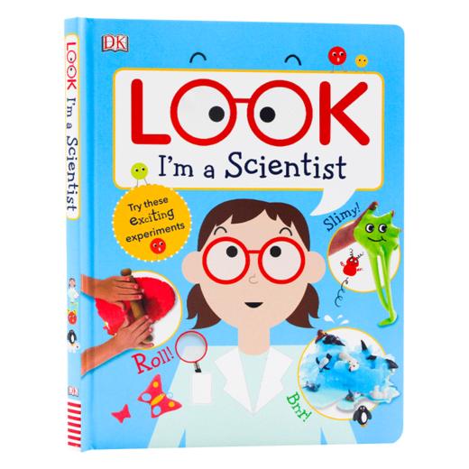 我是小小科学家 英文原版 Look I'm a Scientist DK 儿童STEM科学实验启蒙 激发孩子创造力想象力 亲子读物 精装 英文版书籍 商品图4