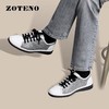 左天奴/ZOTENO 男鞋新款头层牛皮高尔夫鞋透气休闲鞋G308 商品缩略图0