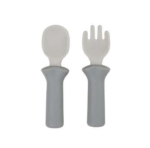 韩国进口modui硅胶儿童叉勺套装(含保护盒） 商品图0