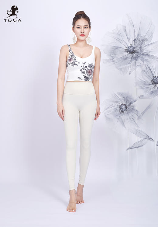 壁虎瑜伽【2112KZ132】高弹高腰瑜伽九分裤 商品图1