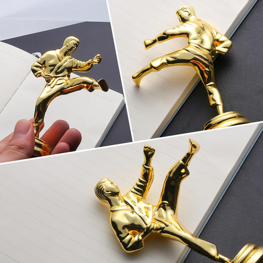 【功夫奖杯】定制定做跆拳道奖牌跆拳道奖杯武术比赛冠军纪念制作 商品图4