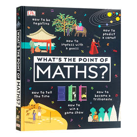 数学的意义是什么 英文原版 What's the Point of Maths DK关于数学的学问 儿童英语启蒙读物 精装 数学起源科普阅读书籍 英文版