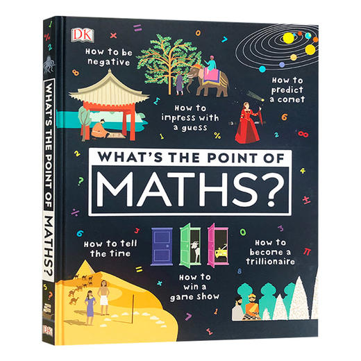 数学的意义是什么 英文原版 What's the Point of Maths DK关于数学的学问 儿童英语启蒙读物 精装 数学起源科普阅读书籍 英文版 商品图0