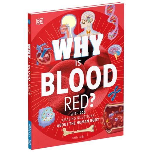 为什么血是红色的 英文原版 Why Is Blood Red? DK 儿童英语百科绘本读物 少儿科普图画书 亲子互动 英文版 进口书 商品图1