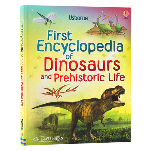 恐龙百科全书 英文原版 First Encyclopedia of Dinosaurs and Prehistoric Life 英文版儿童科普百科 精装进口原版英语书籍 商品图0