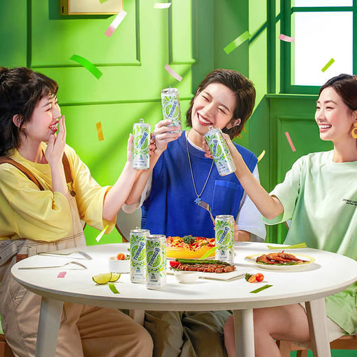 乐堡苏打气泡酒混合味包装330ml*6罐（白桃2+芒果百香果2+青柠2） 商品图5