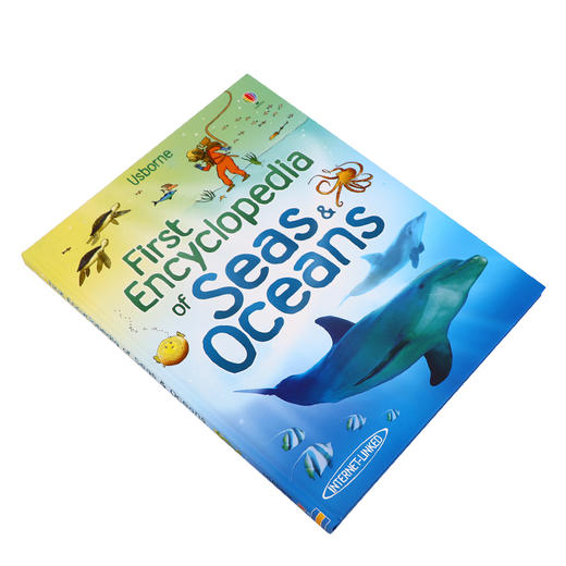 海洋百科全书 英文原版 First Encyclopedia of Seas and Oceans 海洋生物启蒙认知 英文版儿童科普百科 进口原版英语书籍 商品图2