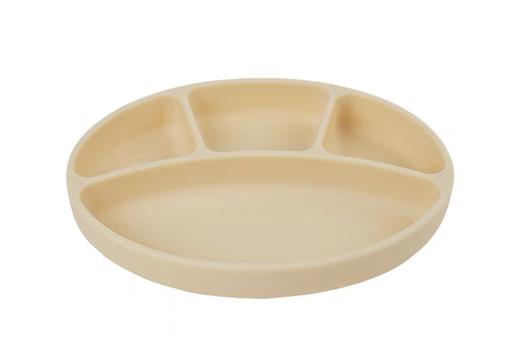 韩国进口modui一体式分隔吸盘儿童餐盘硅胶婴儿辅食碗 商品图1