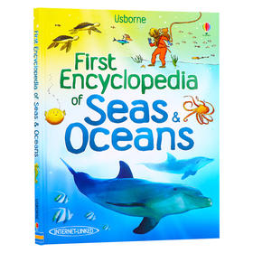 海洋百科全书 英文原版 First Encyclopedia of Seas and Oceans 海洋生物启蒙认知 英文版儿童科普百科 进口原版英语书籍