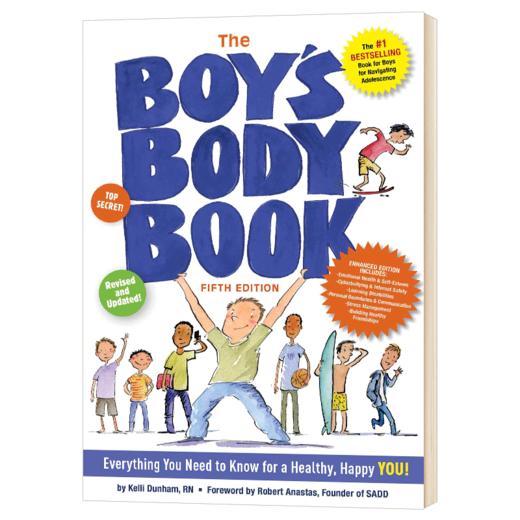 男孩身体之书 英文原版 The Boys Body Book 男孩身体使用手册 儿童科普性别启蒙接纳自我 英文版 进口原版英语书籍 商品图3