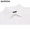 左天奴/ZOTENO 男士衬衫夏季高档修身短袖商务正装衬衣纯棉A4D016 商品缩略图1