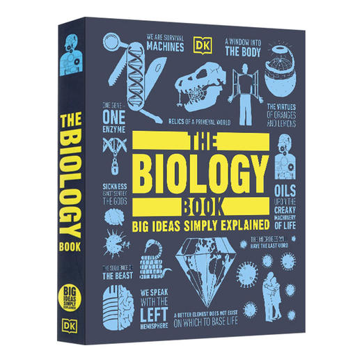 DK生物百科 英文原版 The Biology Book 青少年课外英语阅读 英文版 进口英语书籍 商品图0