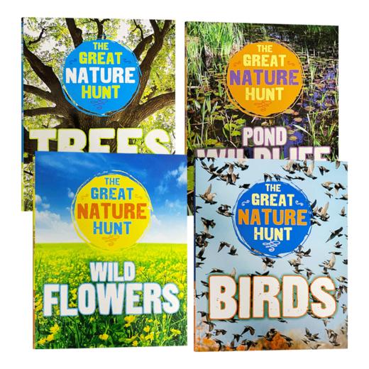 自然狩猎系列4册 英文原版 The Great Nature Hunt 4 Copy 小学自然教育科普绘本 英文版 进口英语书籍 商品图4