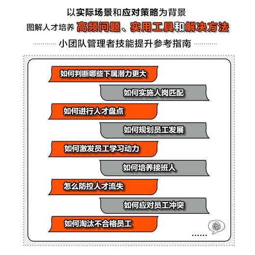 (仓发) 小团队人才培养 全图解落地版/人民邮电出版社/任康磊/9787115568106 商品图3