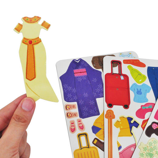 (仓发) 小红花磁力变身贴纸游戏盒：旅行3-6岁幼儿童书/海豚出版社/北京小红花图书工作室/9787511051875 商品图4