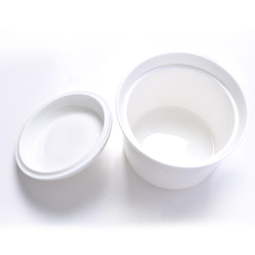 马杰斯专用小玛捷斯骨瓷炖盅燕窝排骨蛋米饭炖盅陶瓷纯白带盖 商品图2