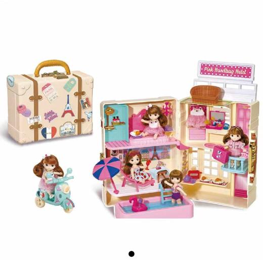 Mimi World迷你玫美 粉红行李箱酒店 43880 商品图0