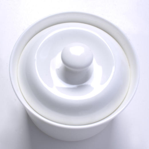 马杰斯专用小玛捷斯骨瓷炖盅燕窝排骨蛋米饭炖盅陶瓷纯白带盖 商品图3