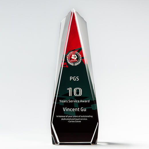 水晶奖杯定制定做创意刻字毕业冠军比赛公司优秀员工奖牌奖杯制作 商品图2