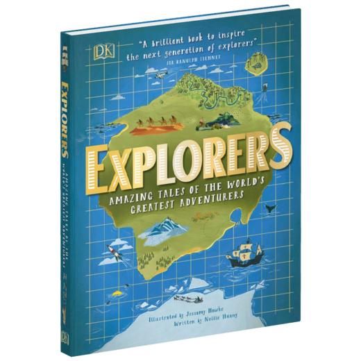 探险家 伟大冒险家的惊奇故事 英文原版 Explorers 儿童英语科普读物 世界自然地理知识 英文版进口原版书籍 商品图1