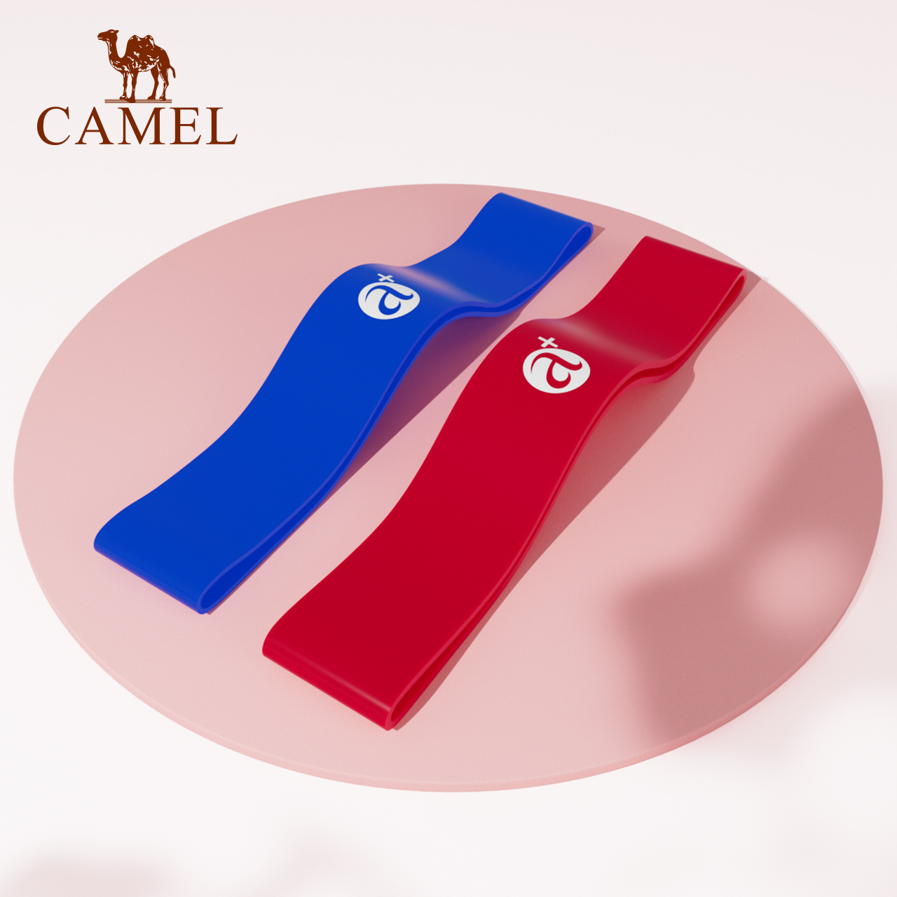 骆驼瑜伽带弹力圈普拉提拉伸拉力带运动健身翘臀阻力带男弹力带女 Y9S3M0619