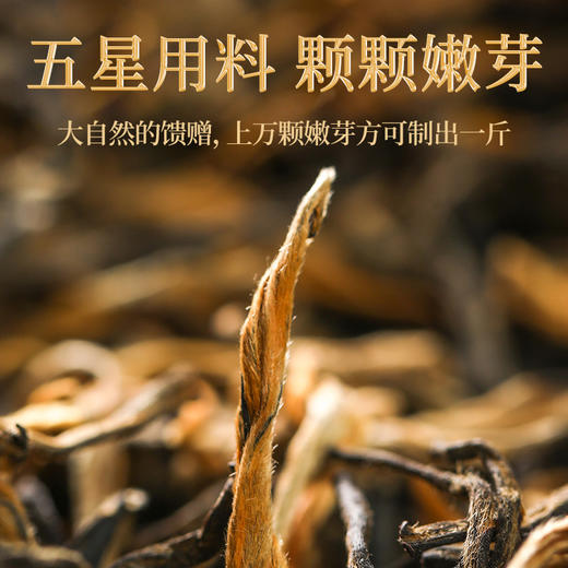 传奇会茶叶 英德红茶 正宗英红九号广东特产特级匠心工夫红茶送礼礼盒装250g 商品图3