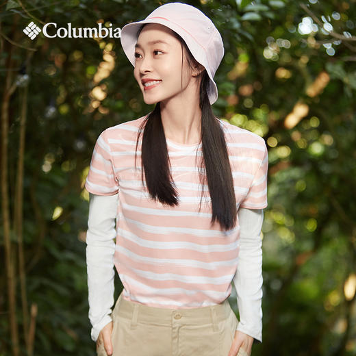 哥伦比亚女式防晒短袖T恤AR5508 商品图0