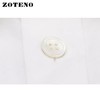 左天奴/ZOTENO 男士衬衫夏季高档修身短袖商务正装衬衣纯棉A4D016 商品缩略图3