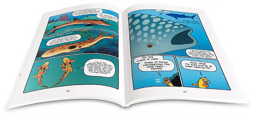 科学漫画系列 珊瑚礁 英文原版 Science Comics Coral Reefs 英文版儿童探索认知STEM书籍 自然科普进口英语书 商品图2