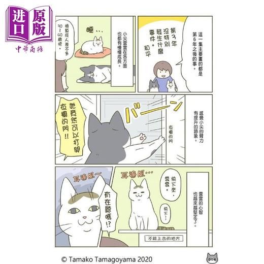 【中商原版】我家的猫又在干怪事了 05 港台原版 卵山玉子 尖端出版社 绘本 人气猫咪随笔漫画 商品图4