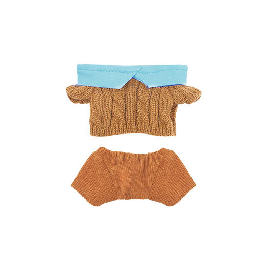 大英博物馆安德森猫巴斯特英伦风小毛衣娃衣套装创意儿童节礼物 商品图4