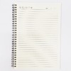 简约B5 PP面金属铁圈笔记横线本子高中学生课堂笔记办公会议记录日常随手记手账1本 商品缩略图1