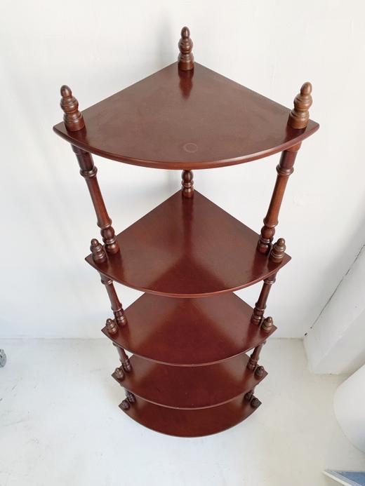 【苏州】欧洲1960s中古扇形置物架 五层角架 商品图5