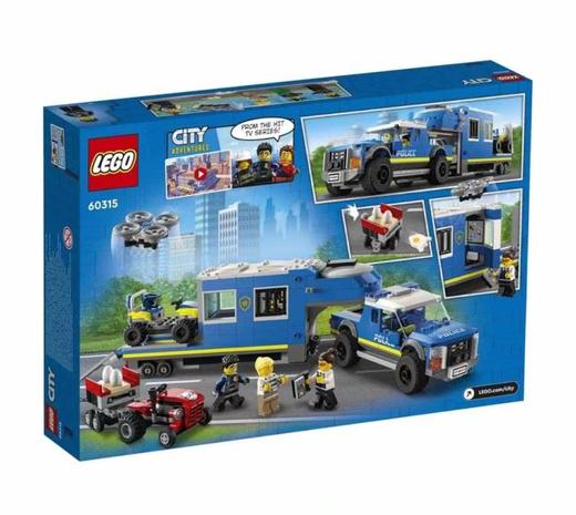 LEGO乐高 城市组系列 60315 警用指挥车 100382 商品图0