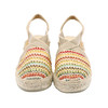 断码特价39码&40码——西班牙原产手工制作时尚轻便超舒适女款草编鞋301MA彩虹色 商品缩略图2
