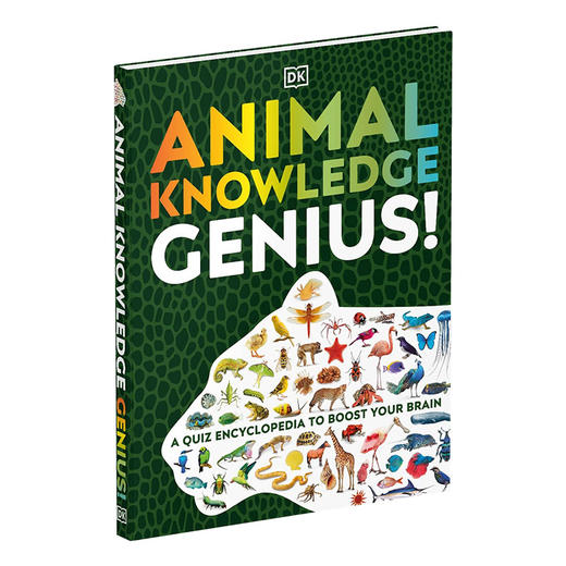 动物知识百科 英文原版 Animal Knowledge Genius! 儿童科普读物 英文版 进口英语书籍 商品图0