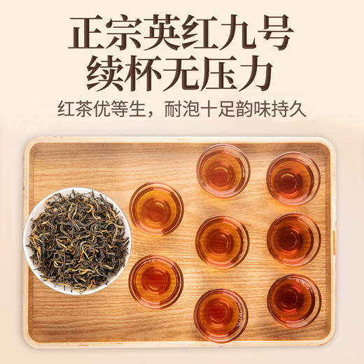 传奇会茶叶 英德红茶  正宗英红九号广东特产一级浓香型工夫红茶茶叶礼盒装250g 商品图4