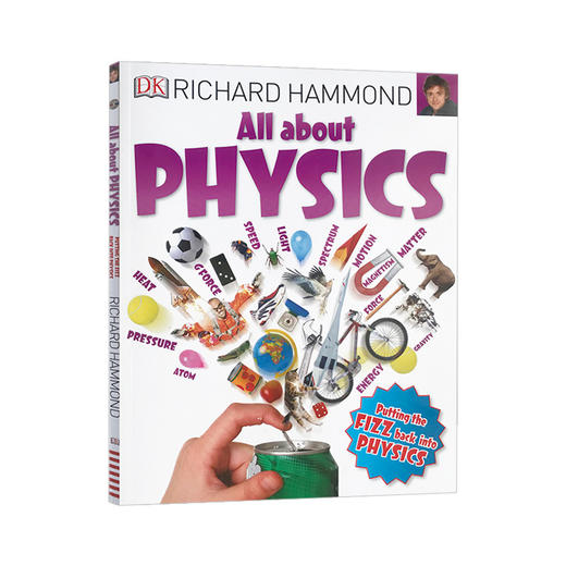 DK大课题百科书 物理 英文原版 All About Physics 所有关于物理的东西 十万个物理为什么 儿童趣味学习阅读科普读物 英文版书籍 商品图0
