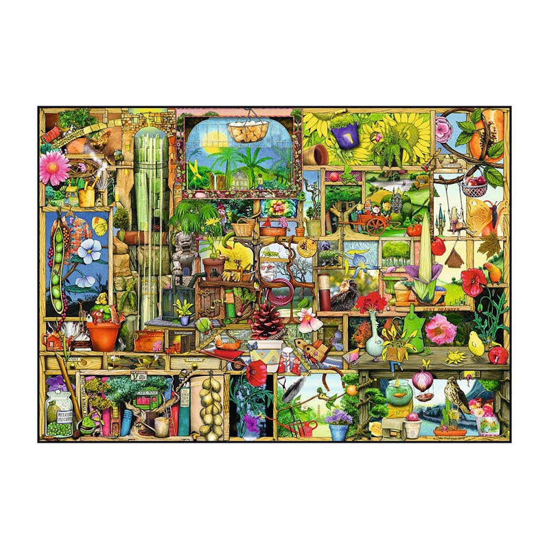 Ravensburger拼图 平面拼图1000片密室花坊RAVC194827