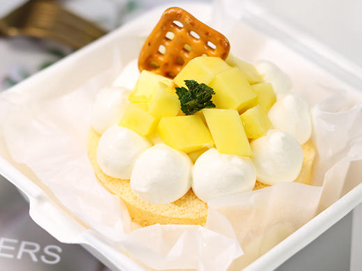 芒果原味便当蛋糕-国产动物奶油 商品图0