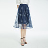 PRICH2022年夏季气质优雅高腰设计感网纱A字半身裙PRWHC2405M 商品缩略图0