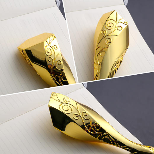 【卓越不凡】高档水晶金属奖杯纹绣奖杯 比赛活动颁奖奖品定制 商品图3