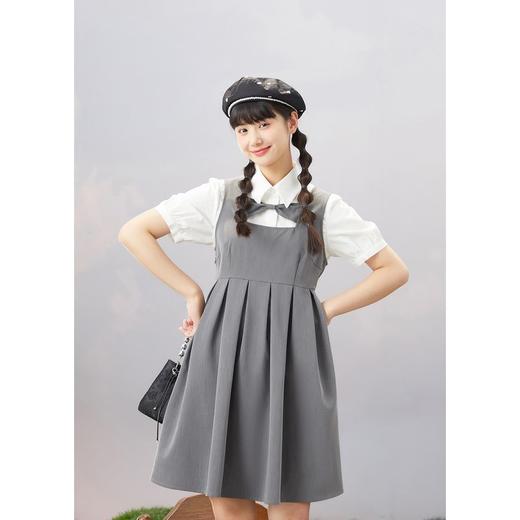 ZIHAN紫涵背心百褶裙套装2022夏新款吊带裙两件套03BS104 商品图3