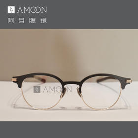 阿目&Fournines 999.9 眉型圆框