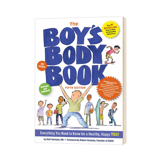 男孩身体之书 英文原版 The Boys Body Book 男孩身体使用手册 儿童科普性别启蒙接纳自我 英文版 进口原版英语书籍 商品图0